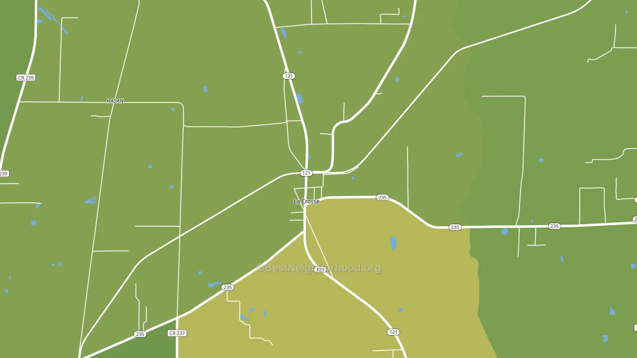 32658, FL block-group voter-turnout map