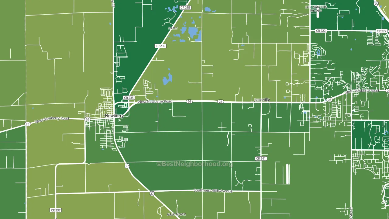 32669, FL block-group voter-turnout map