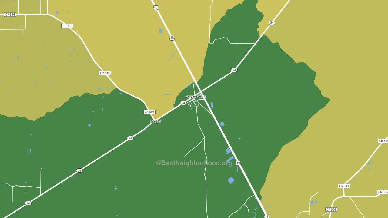 32683, FL block-group voter-turnout map