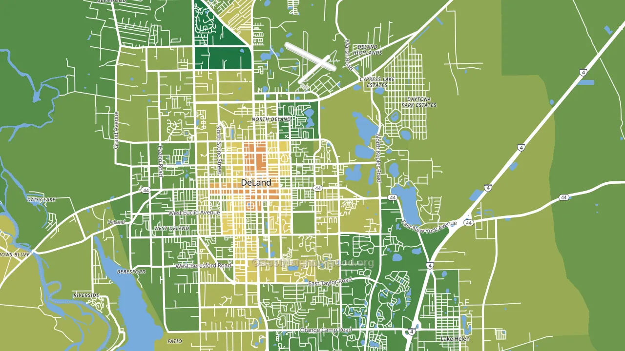 32724, FL block-group voter-turnout map
