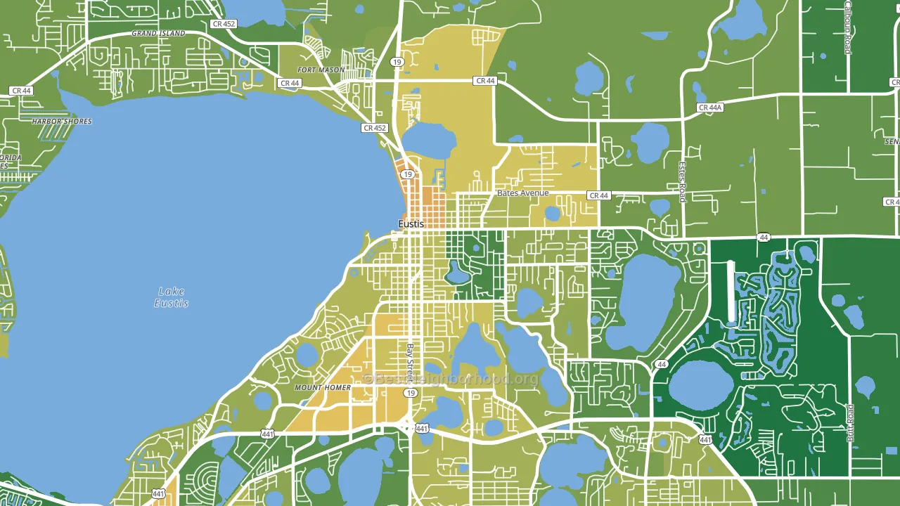 32726, FL block-group voter-turnout map