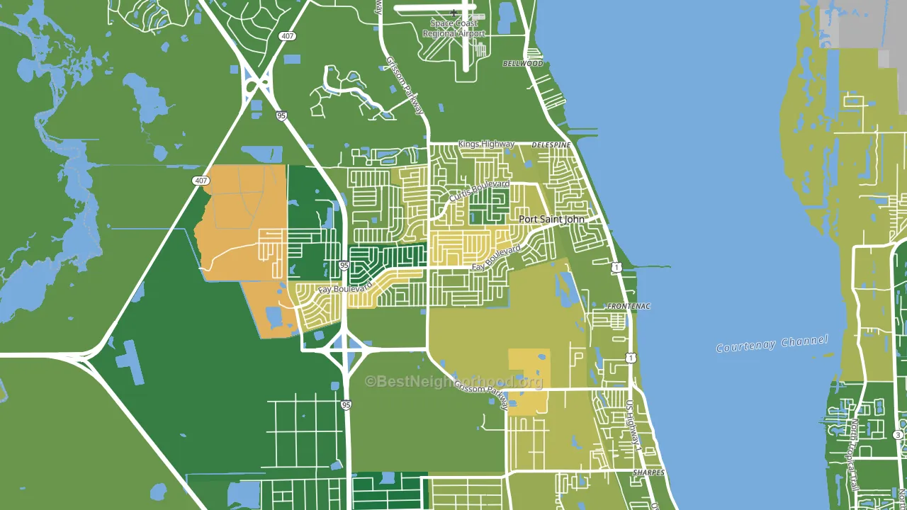 32927, FL block-group voter-turnout map