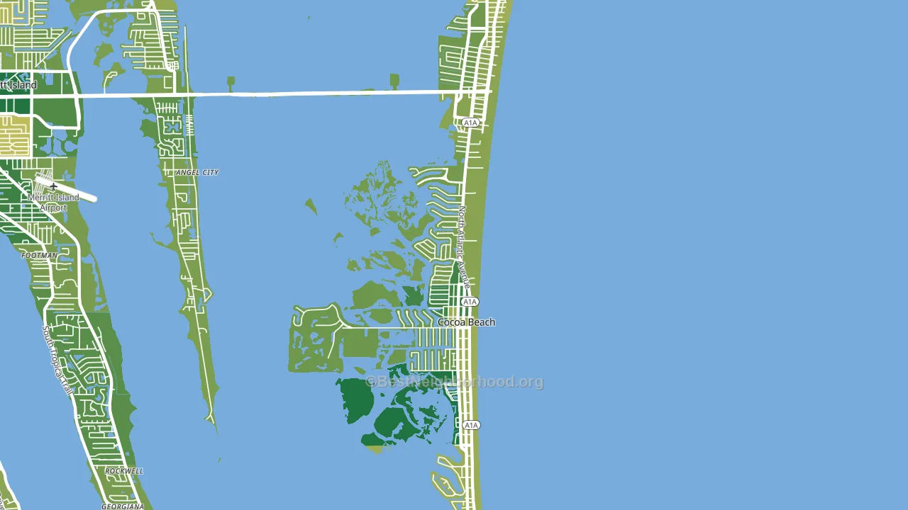 32931, FL block-group voter-turnout map