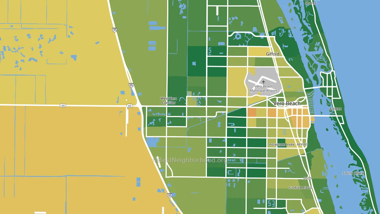 32966, FL block-group voter-turnout map