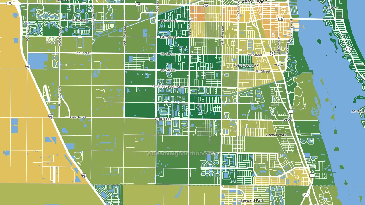 32968, FL block-group voter-turnout map