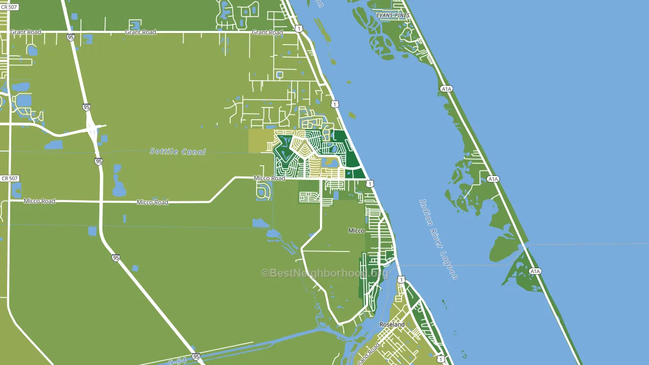 32976, FL block-group voter-turnout map
