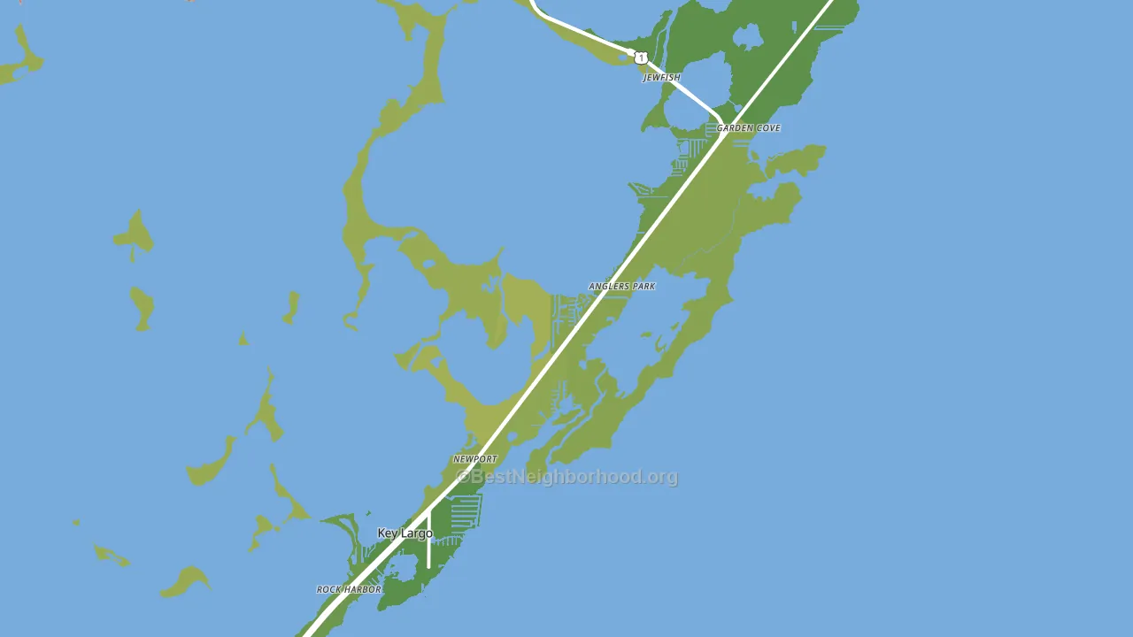 33037, FL block-group voter-turnout map