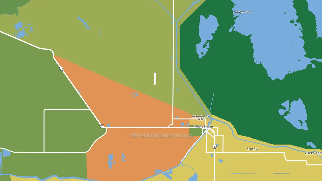 33471, FL block-group voter-turnout map