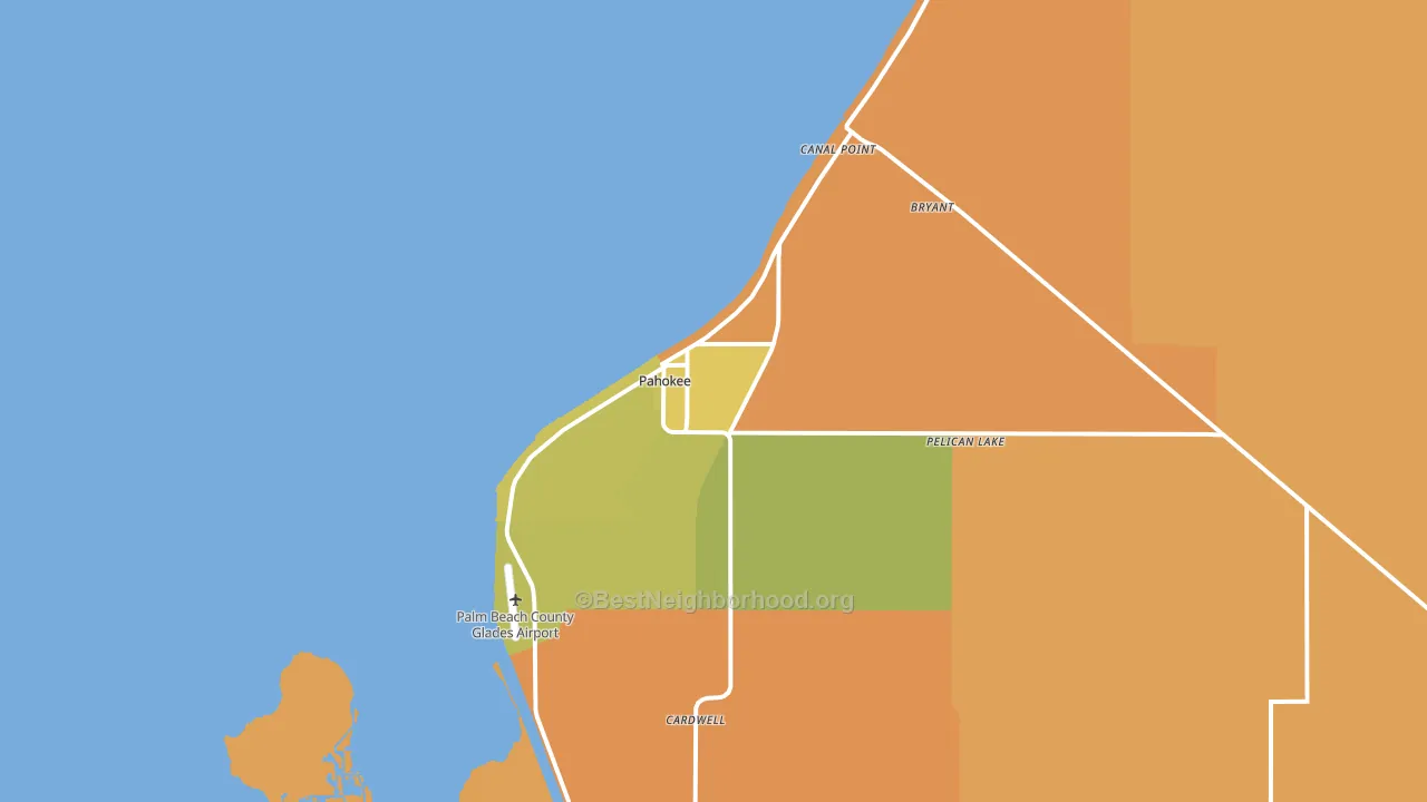33476, FL block-group voter-turnout map