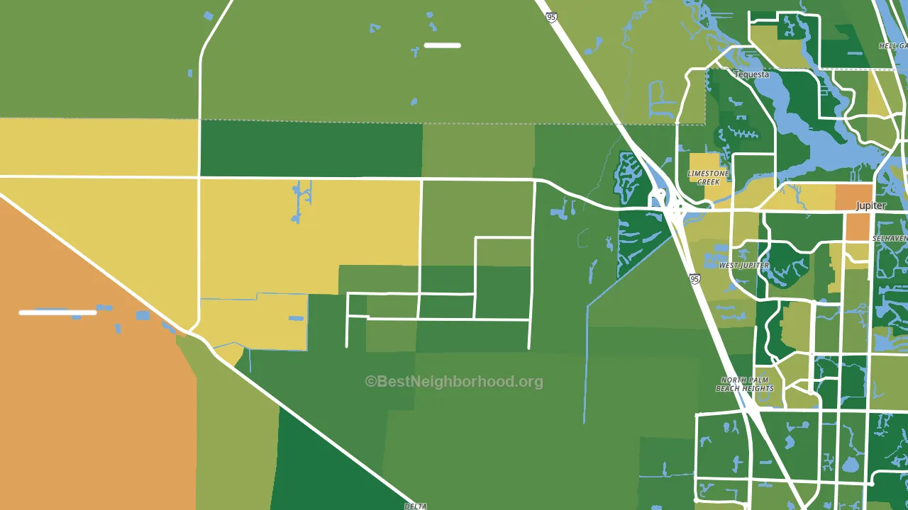 33478, FL block-group voter-turnout map