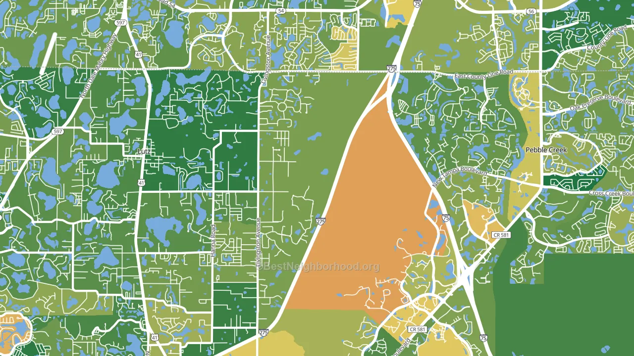 33559, FL block-group voter-turnout map
