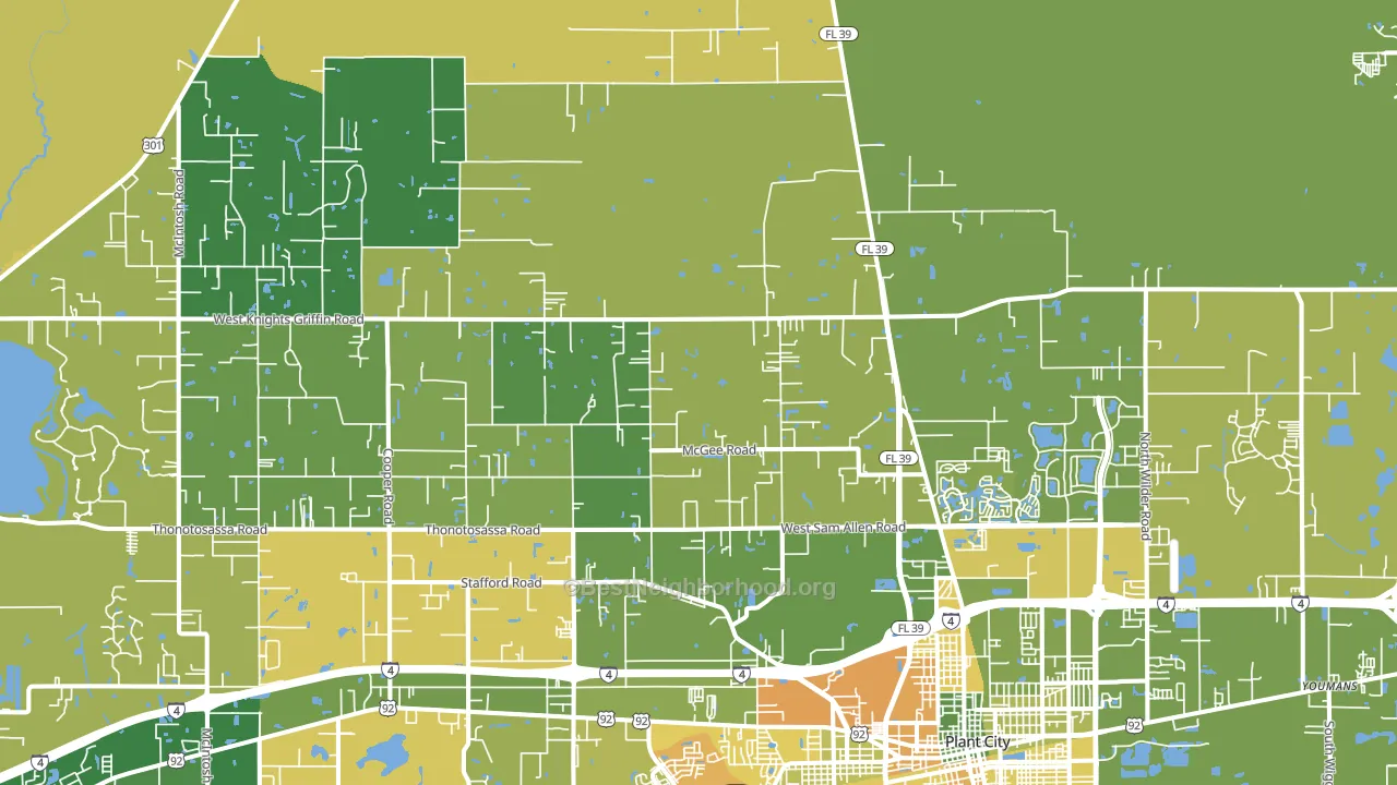 33565, FL block-group voter-turnout map