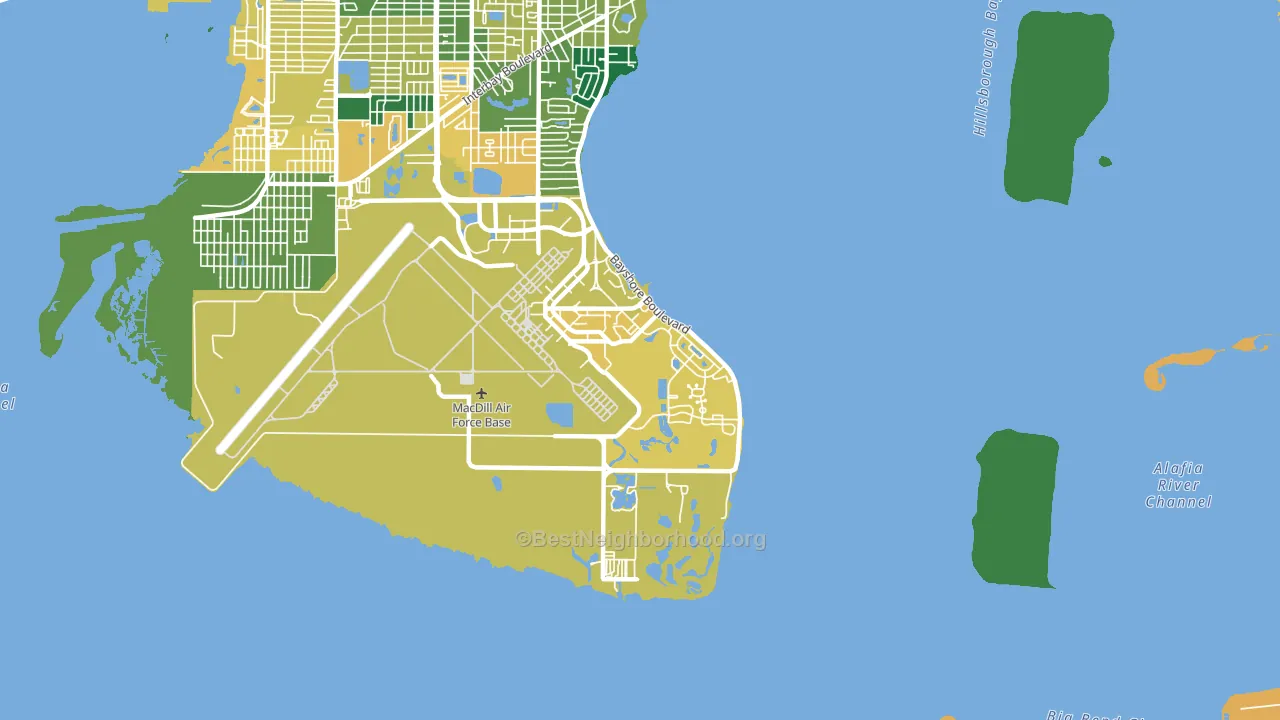 33621, FL block-group voter-turnout map