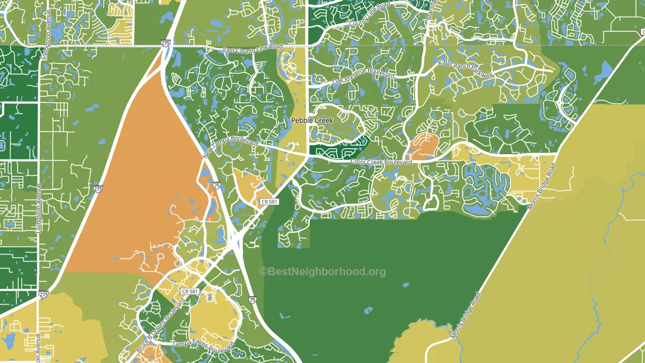 33647, FL block-group voter-turnout map