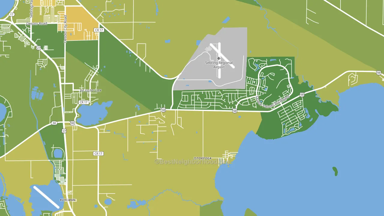 33876, FL block-group voter-turnout map