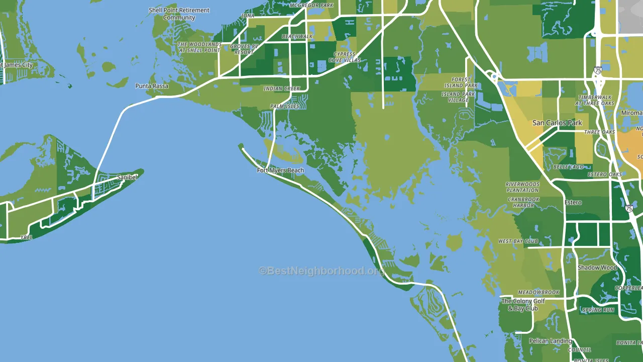 33931, FL block-group voter-turnout map