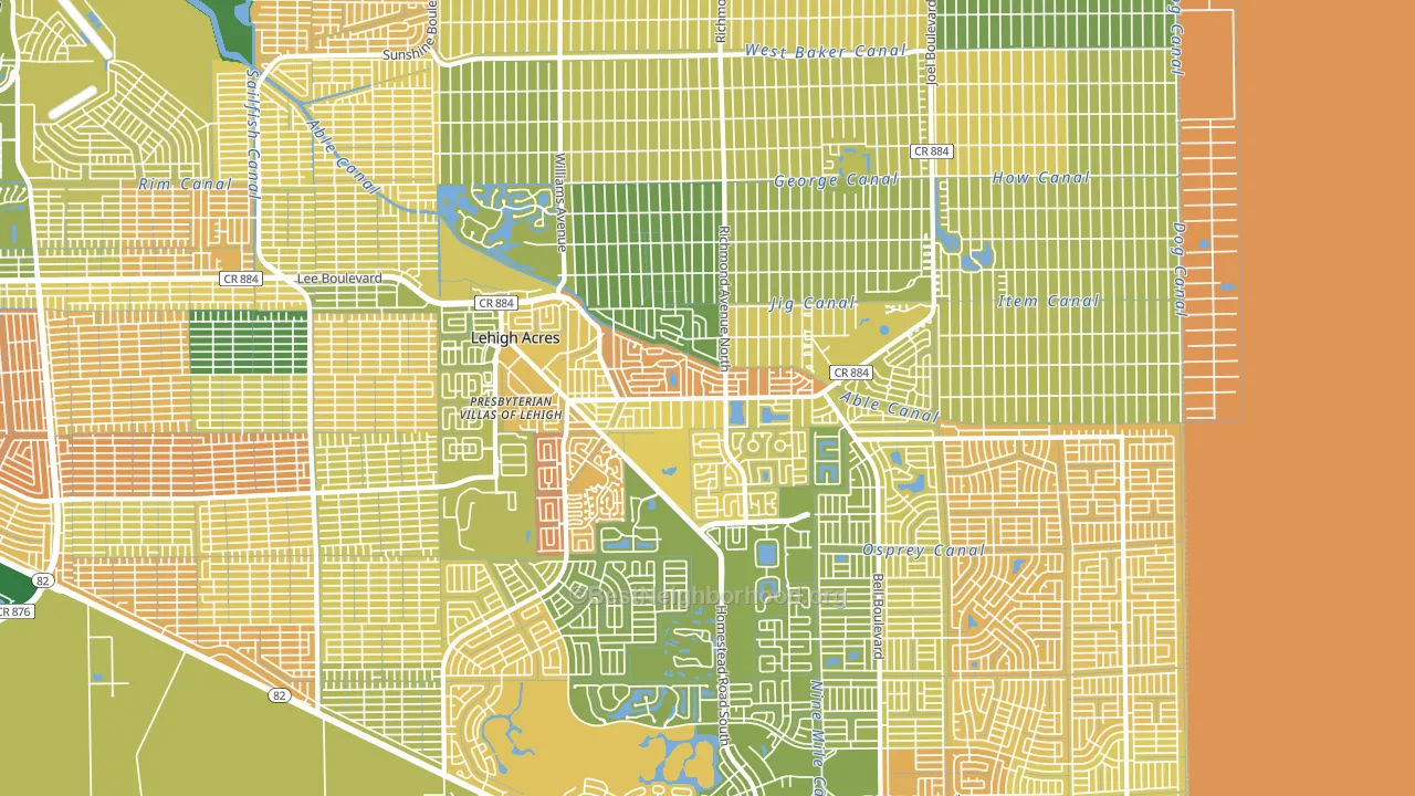 33936, FL block-group voter-turnout map