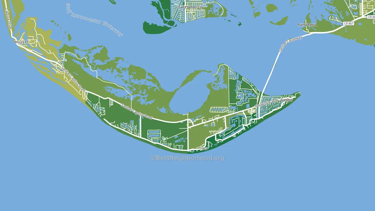 33957, FL block-group voter-turnout map