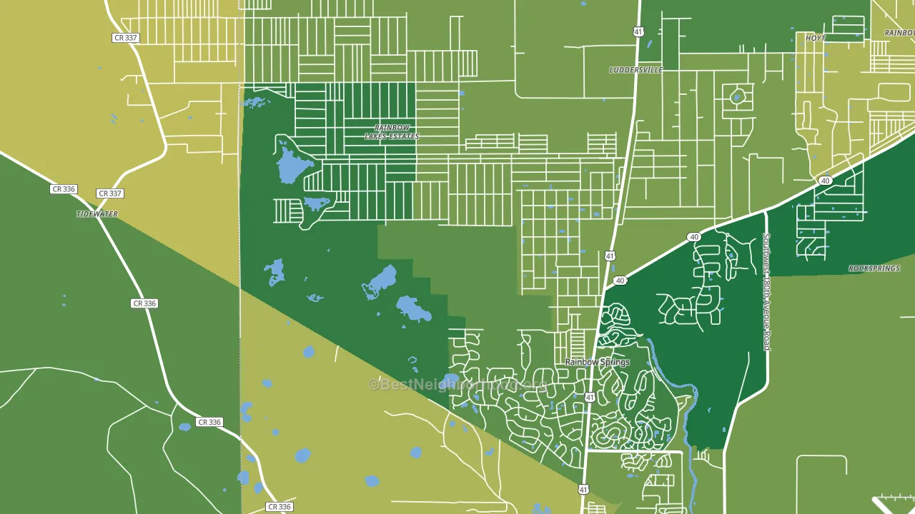 34431, FL block-group voter-turnout map
