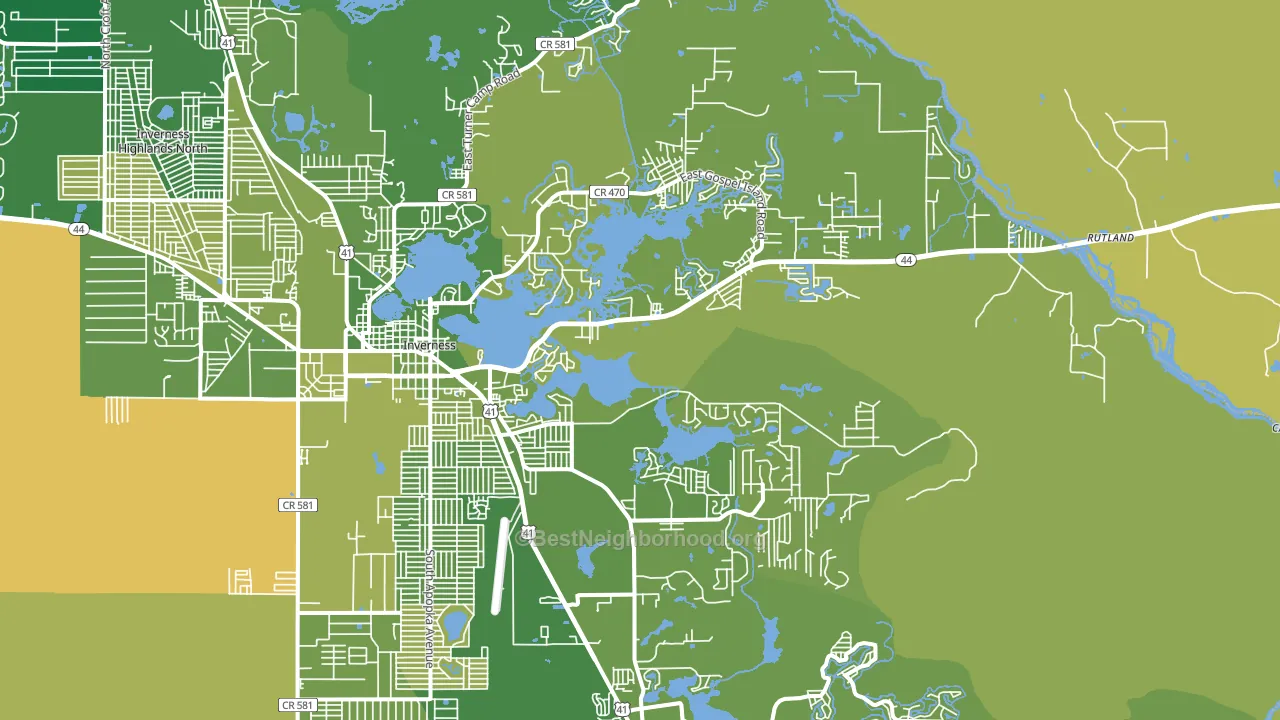 34450, FL block-group voter-turnout map