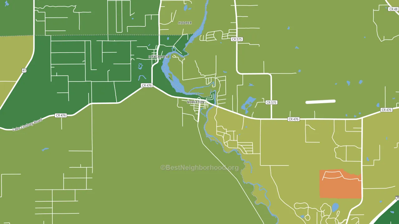 34661, FL block-group voter-turnout map