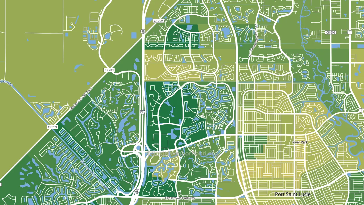 34986, FL block-group voter-turnout map