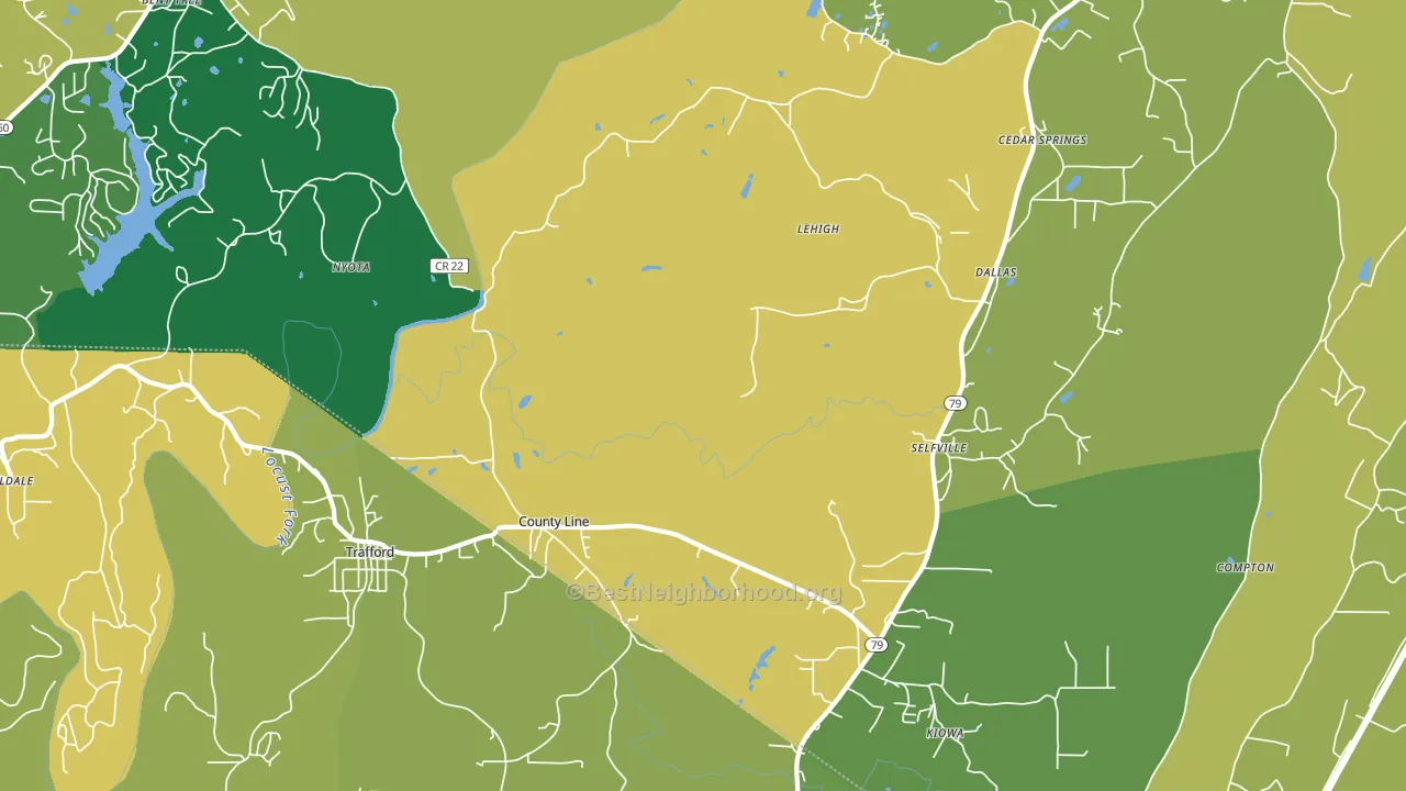 35172, AL block-group voter-turnout map