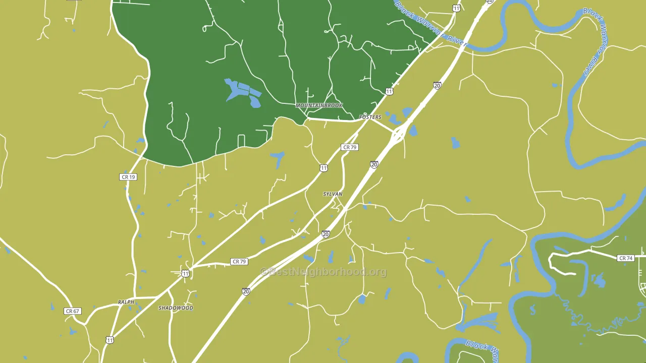 35463, AL block-group voter-turnout map