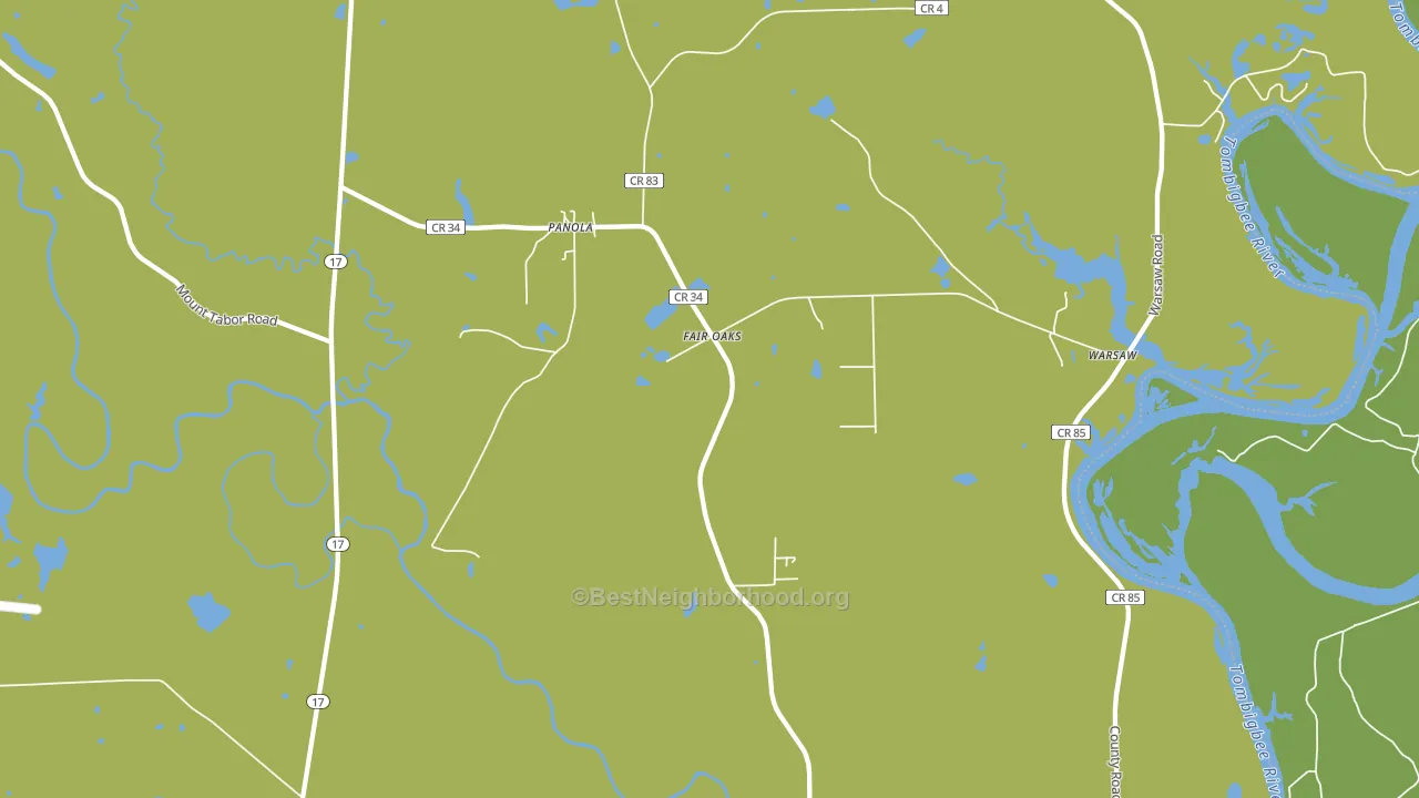 35477, AL block-group voter-turnout map