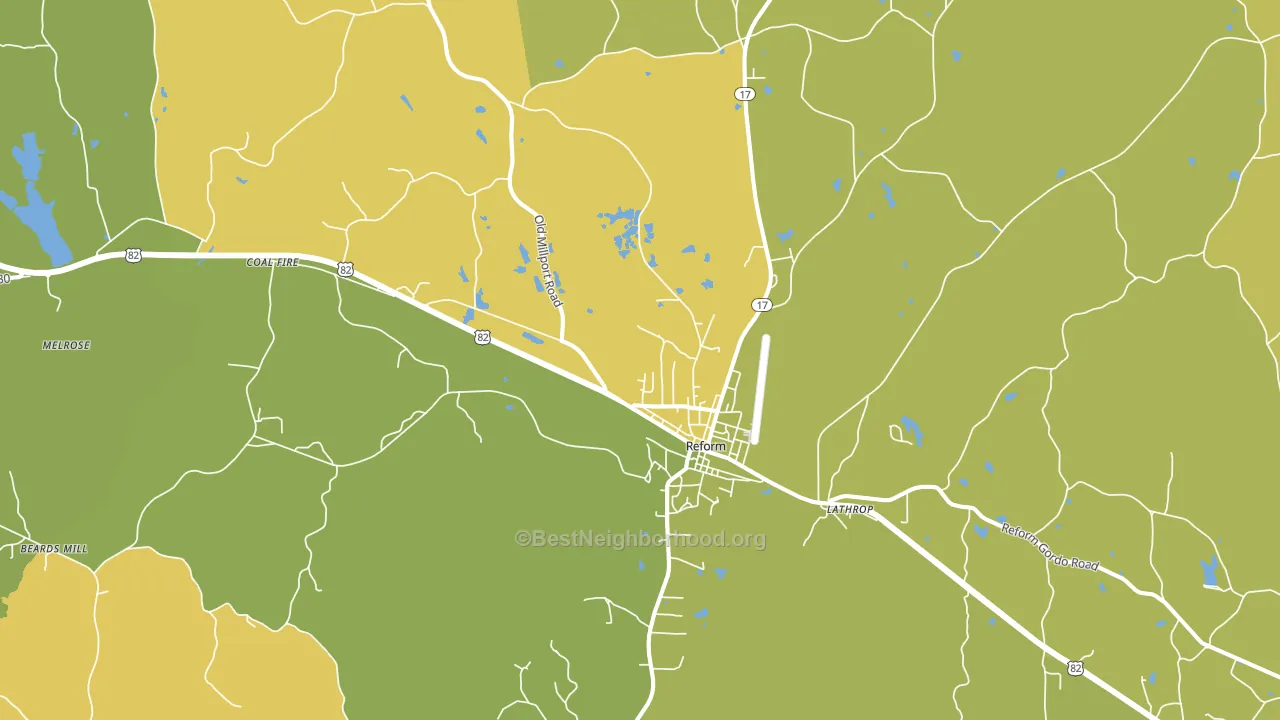 35481, AL block-group voter-turnout map