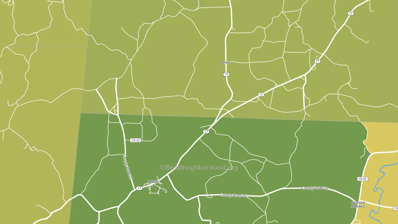 35552, AL block-group voter-turnout map