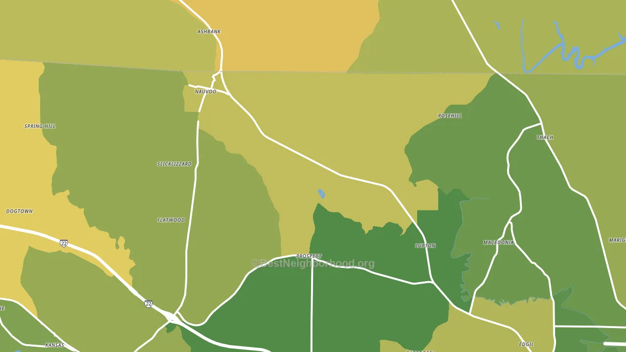 35578, AL block-group voter-turnout map