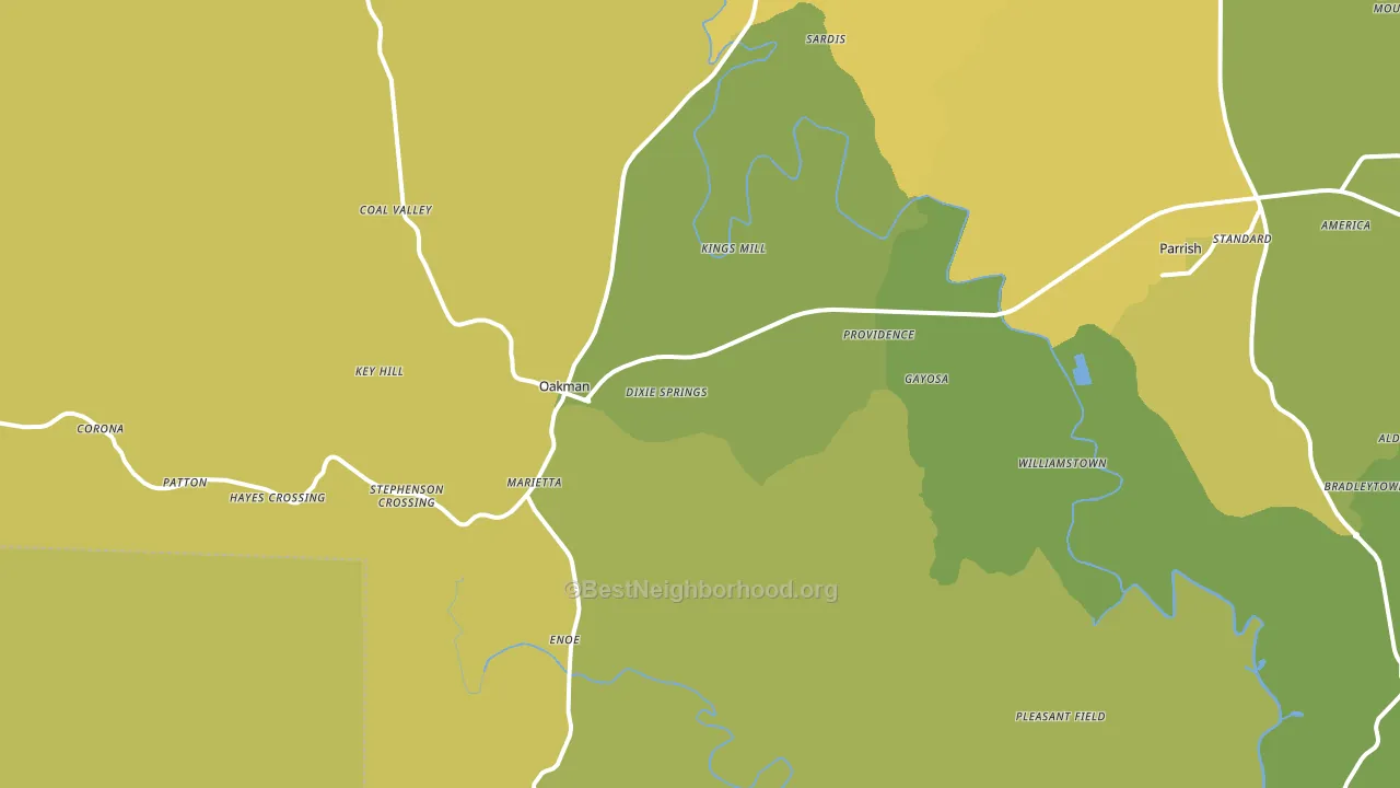 35579, AL block-group voter-turnout map