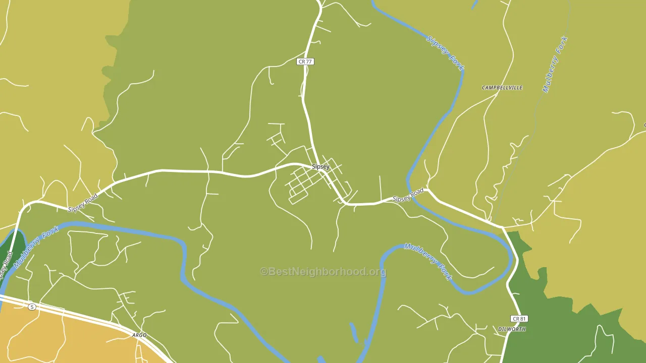 35584, AL block-group voter-turnout map