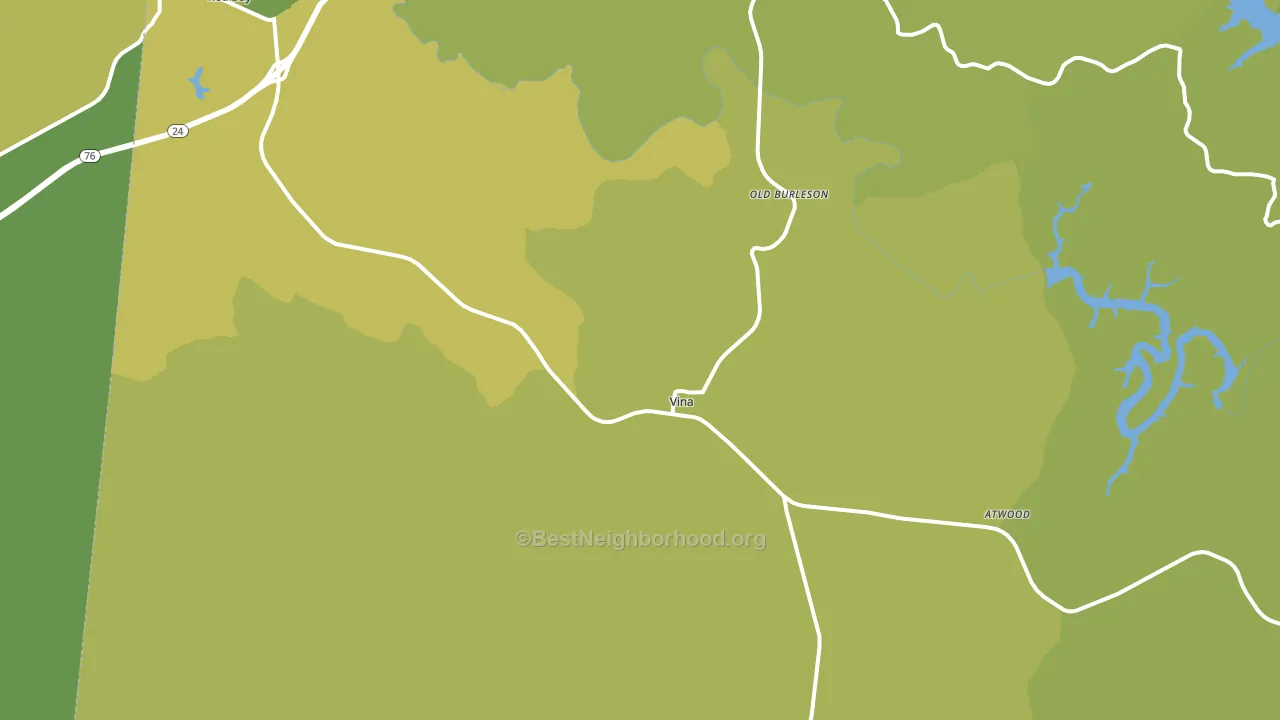 35593, AL block-group voter-turnout map