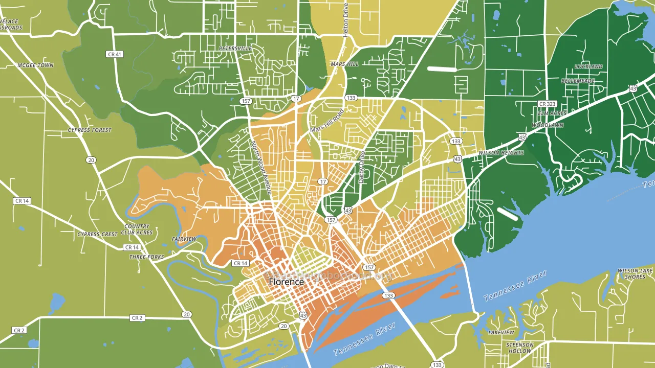 35630, AL block-group voter-turnout map