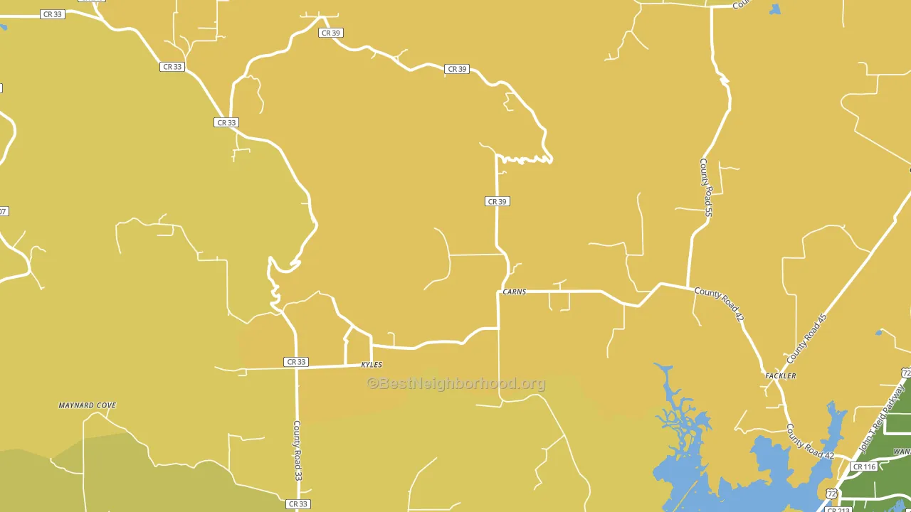 35746, AL block-group voter-turnout map