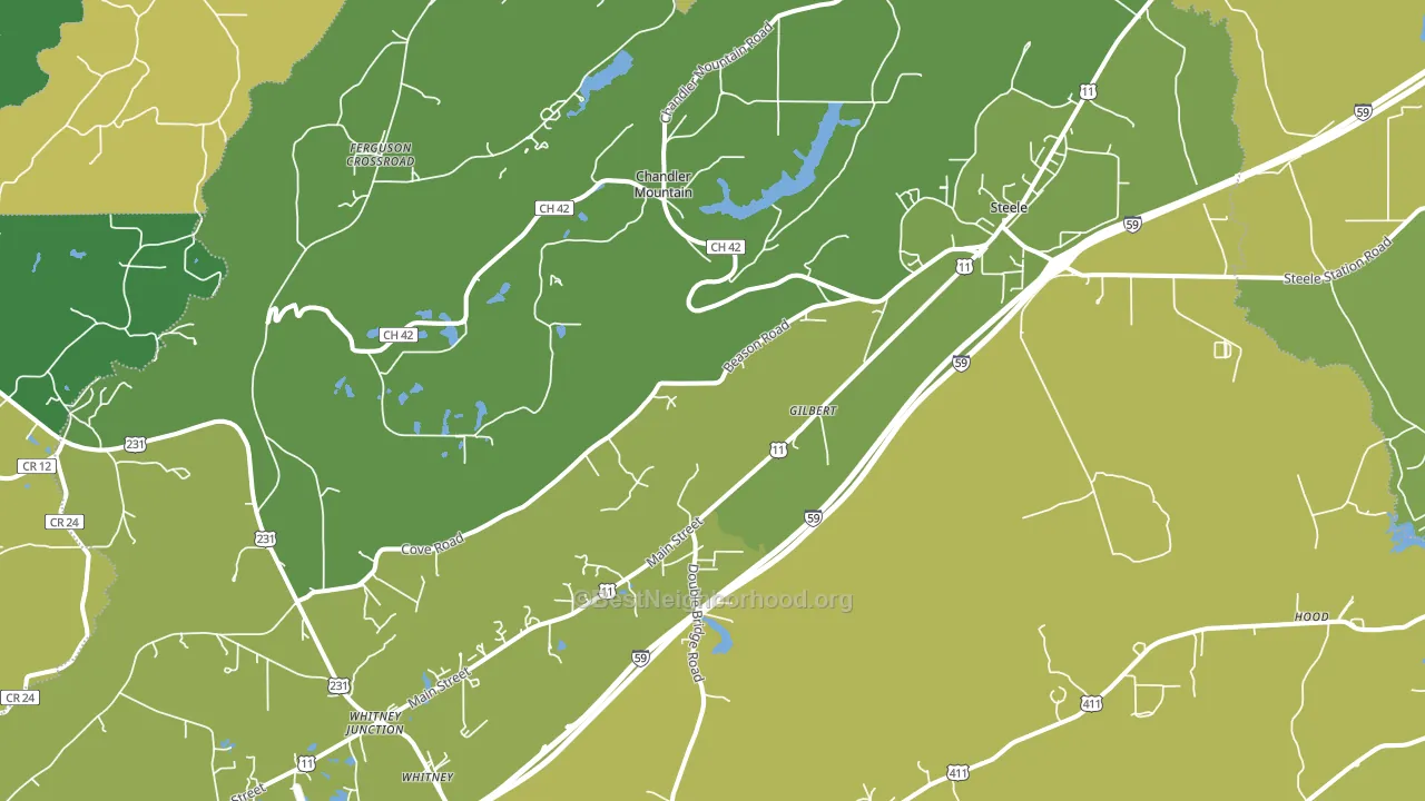 35987, AL block-group voter-turnout map