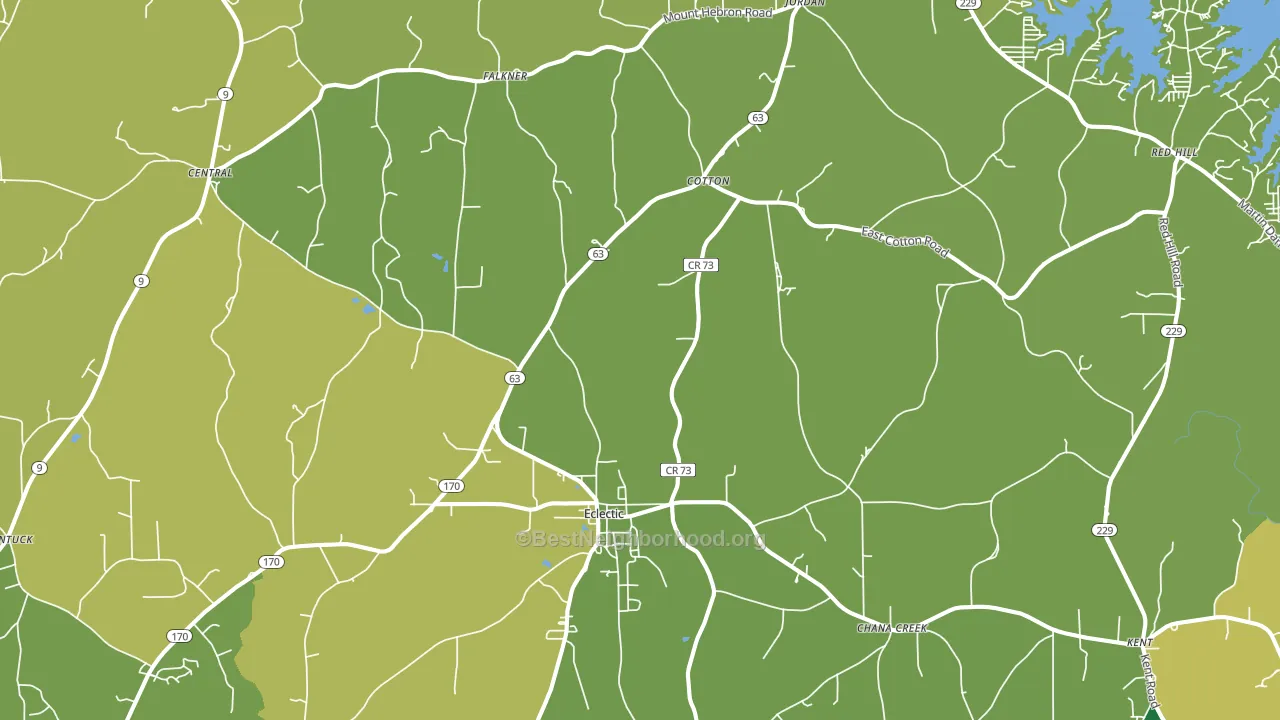 36024, AL block-group voter-turnout map