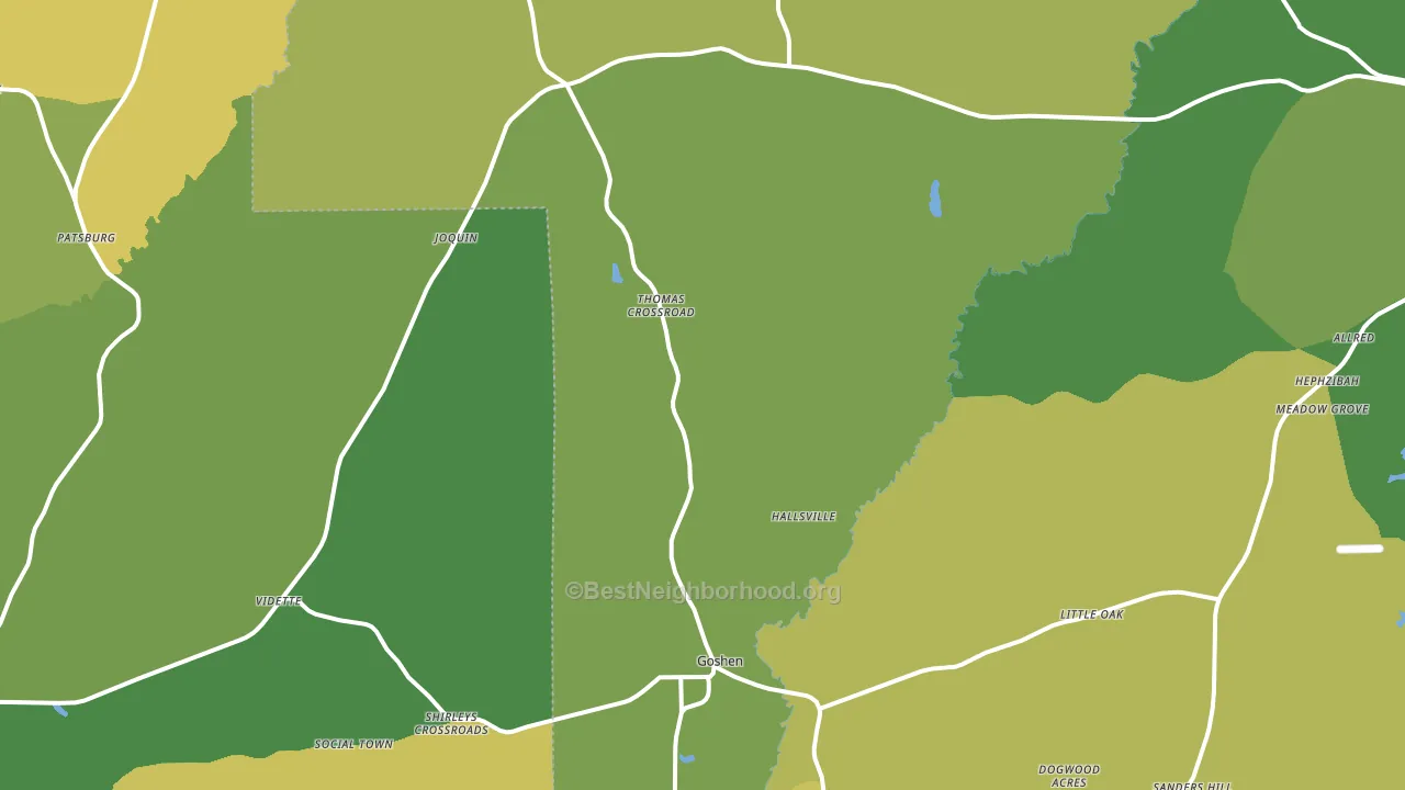 36035, AL block-group voter-turnout map
