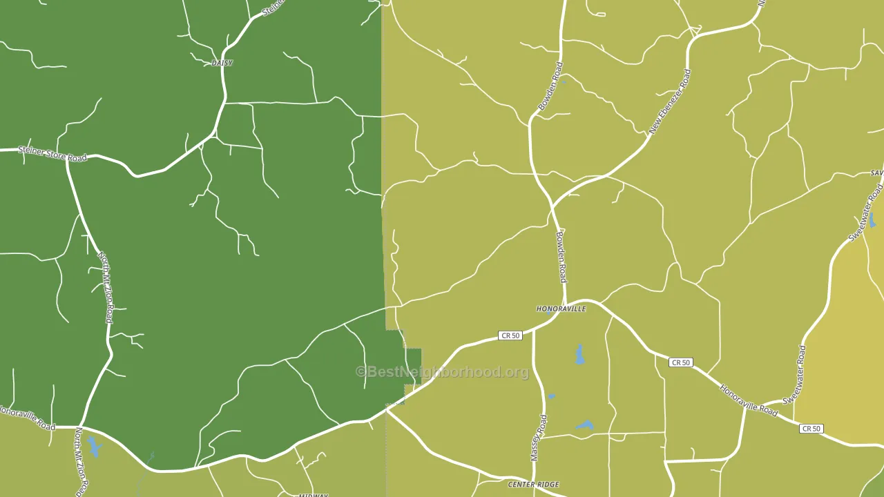 36042, AL block-group voter-turnout map