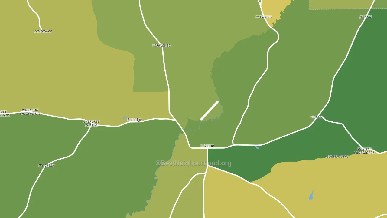36049, AL block-group voter-turnout map