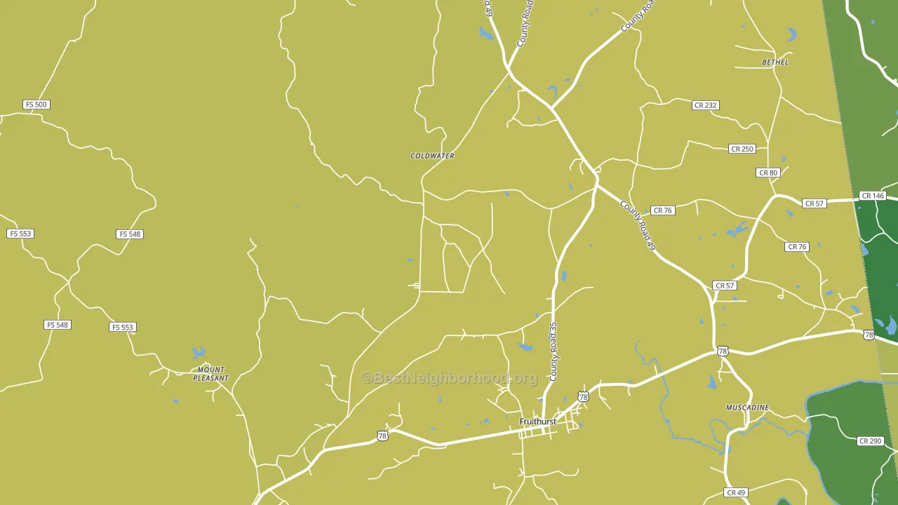 36262, AL block-group voter-turnout map