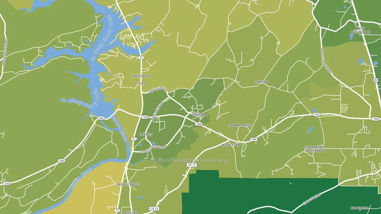 36271, AL block-group voter-turnout map