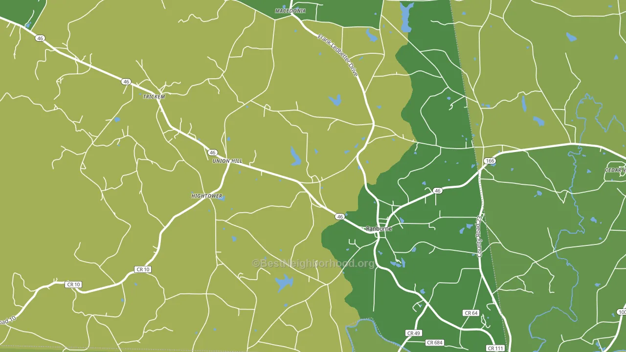 36273, AL block-group voter-turnout map