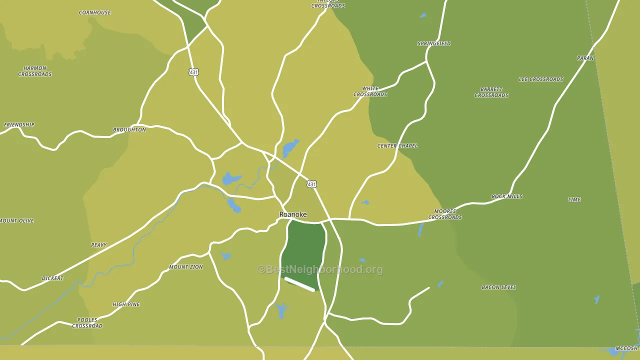 36274, AL block-group voter-turnout map