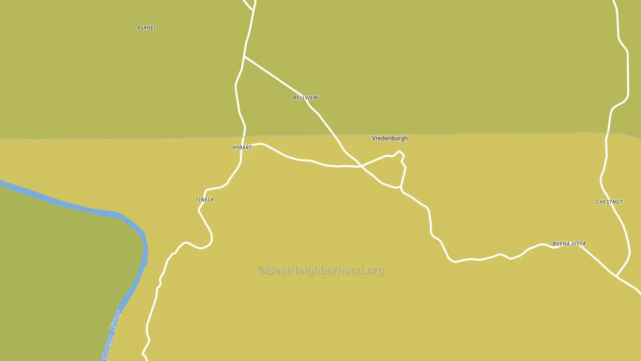 36481, AL block-group voter-turnout map