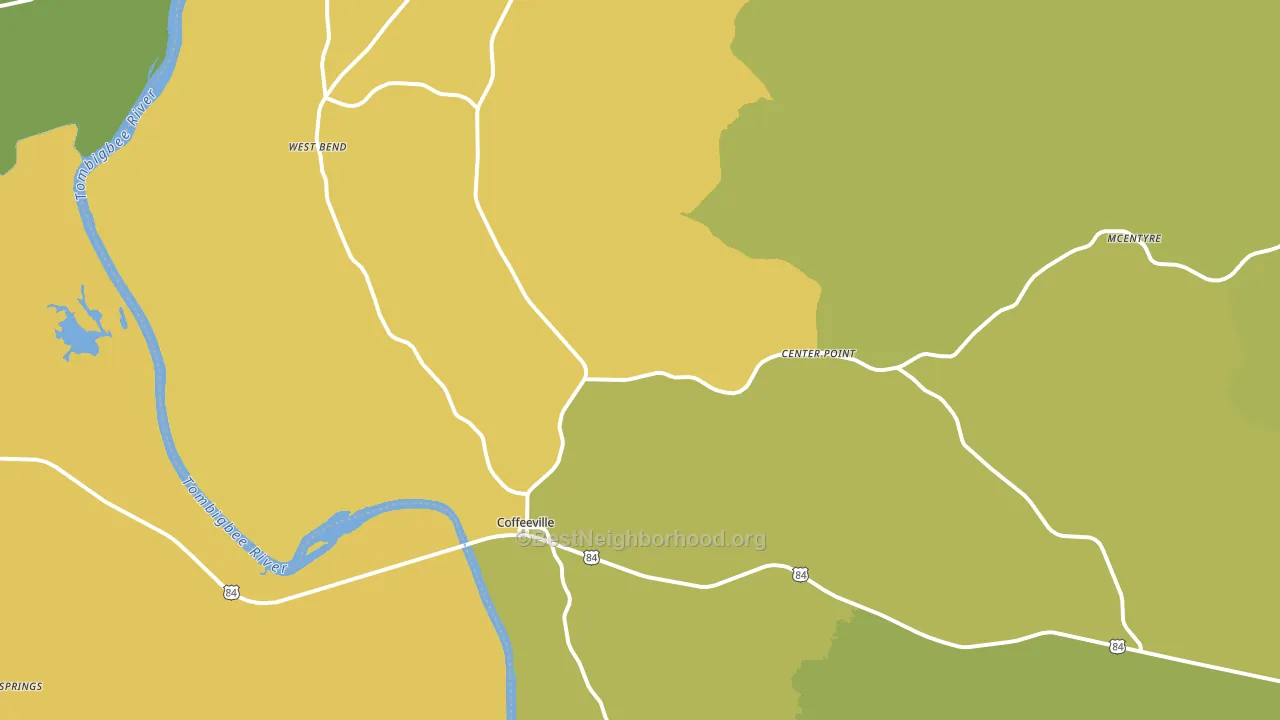 36524, AL block-group voter-turnout map