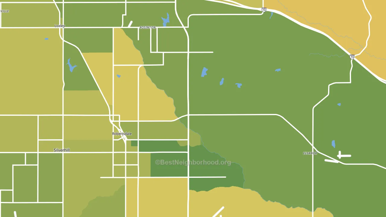 36567, AL block-group voter-turnout map