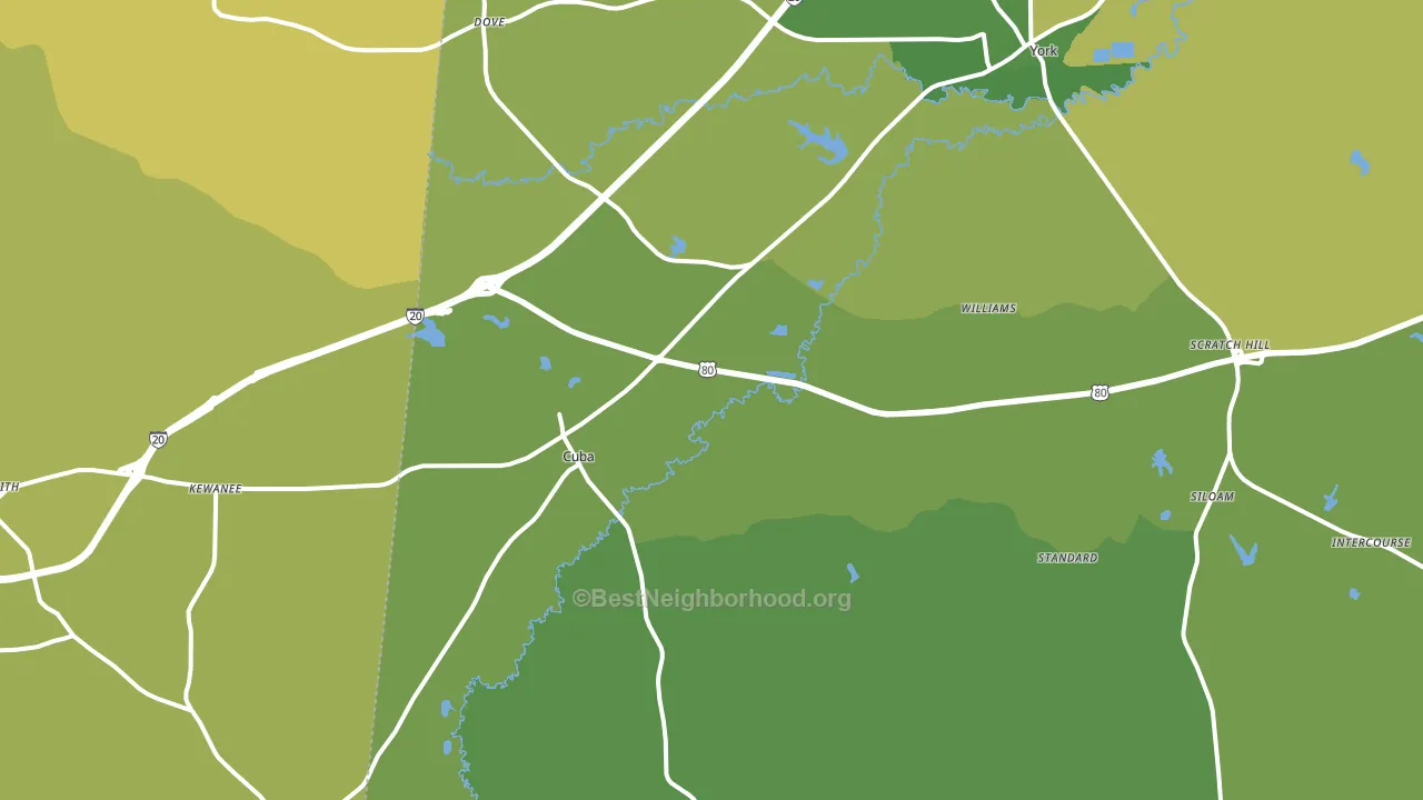 36907, AL block-group voter-turnout map